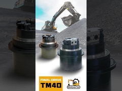 TM40 31N6-40011 موتور سفر Assy DH200-5/7 DH220-5 R210-7 EC210