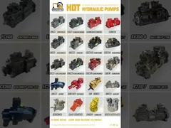 پمپ اصلی هیدرولیک برای قطعات حفاری مناسب