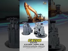 مورد CX210B KRJ17131 پمپ اصلی حفاری KRJ6199 K3V112DP-XDPR-9Y00 برای سایت های معدن