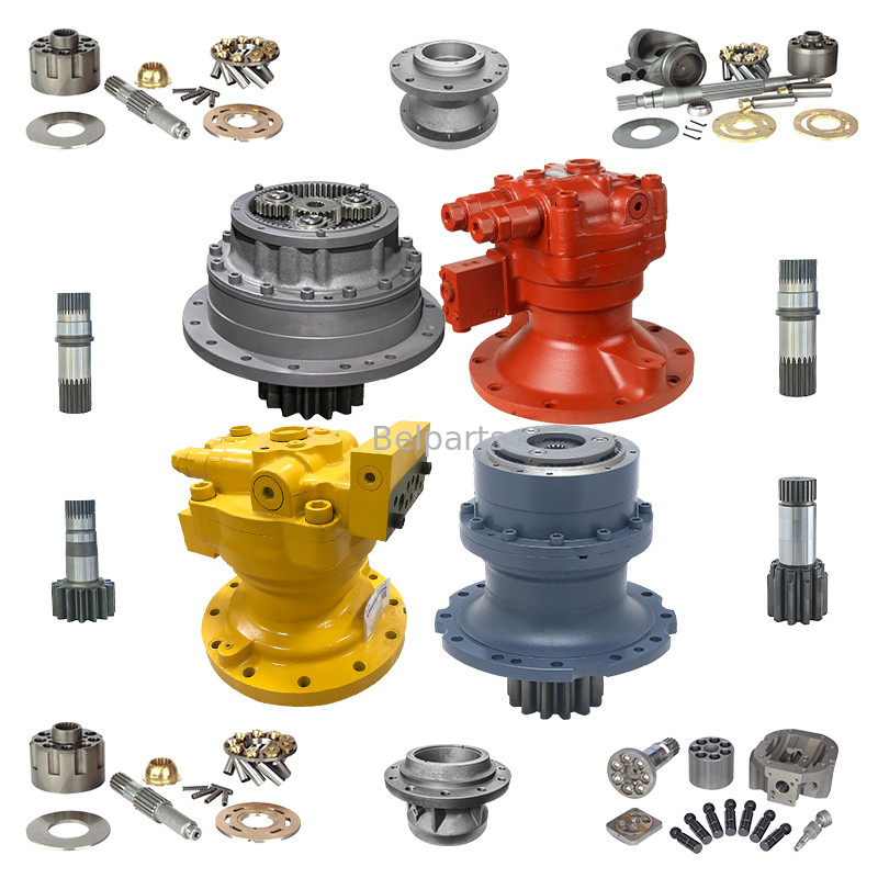 ماشین آلات خاکبرداری بیل مکانیکی Swing Motor Assy R300lc-9s 38Q8-11100 38Q8-11101 39Q8-11100 39Q8-11101