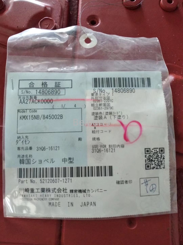 Belparts Excavator R225-9 31Q6-16121 شیر کنترل اصلی برای شیر کنترل هیوندای