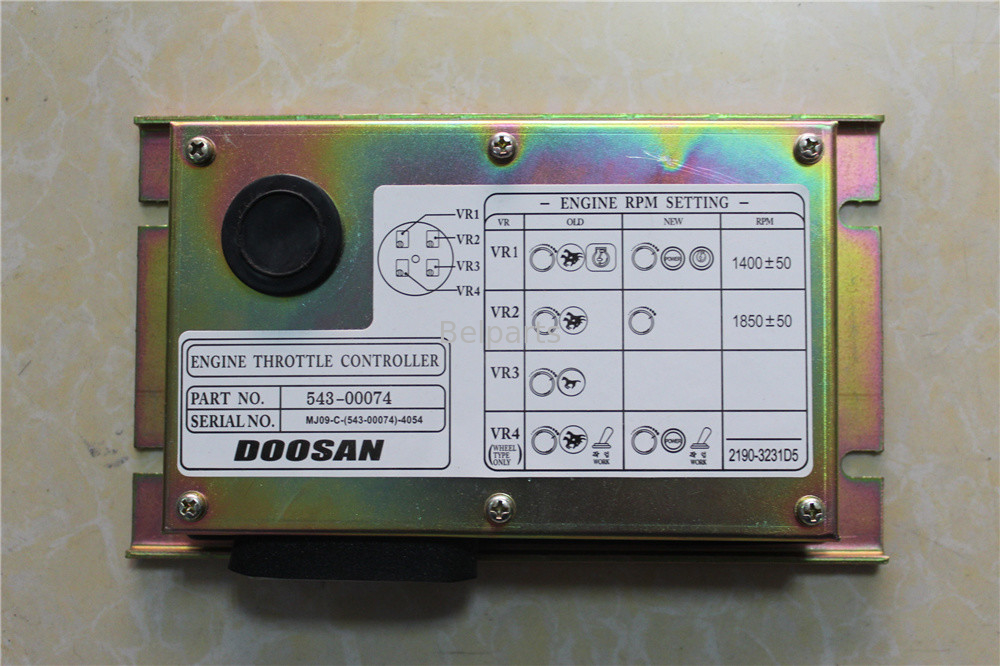 543-00074 کنترل بیل مکانیکی DH130 DH220LC-7 SL130 SL500LC-V Cluster Assy Panel Display