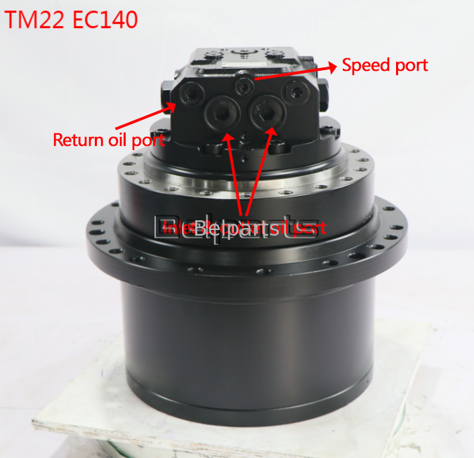 قطعات حفاری TM22VC GM22VC EC140 Final Drive PC135 PC150 DH135 SK130 SK140-8