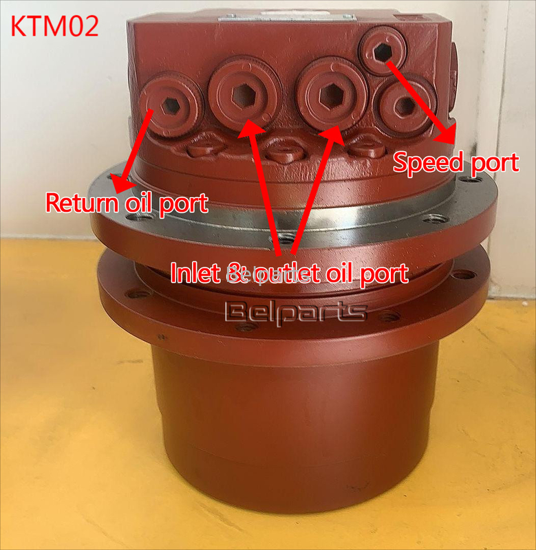 قطعات حفاری Belparts قطعات حفاری Kubota KX61-3 CX27 IHI 20NX2 U20 U25 U25.3 U25.3 درایو نهایی