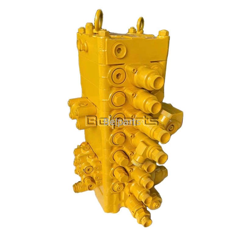 شماره بخش PC120-6 کنترل دریچه اصلی Assy کنترل دریچه Assy برای Komatsu PC120-6 PC120-7 مواد فولادی