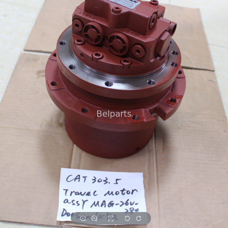 نام قطعه ساخت و ساز Final Drive Gearbox for 303.5 Excavator By Original KYB MAG26VP MAG-26VP-280-3