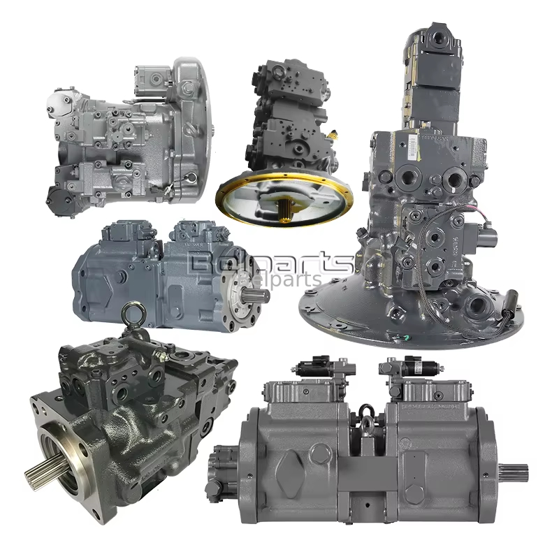 PC88MR-6 Main Hydraulic Pump for KOMATSU Excavator Digger Spare Parts 708-3T-00230 708-3T-01240 Original Axial Piston Pump Attachment