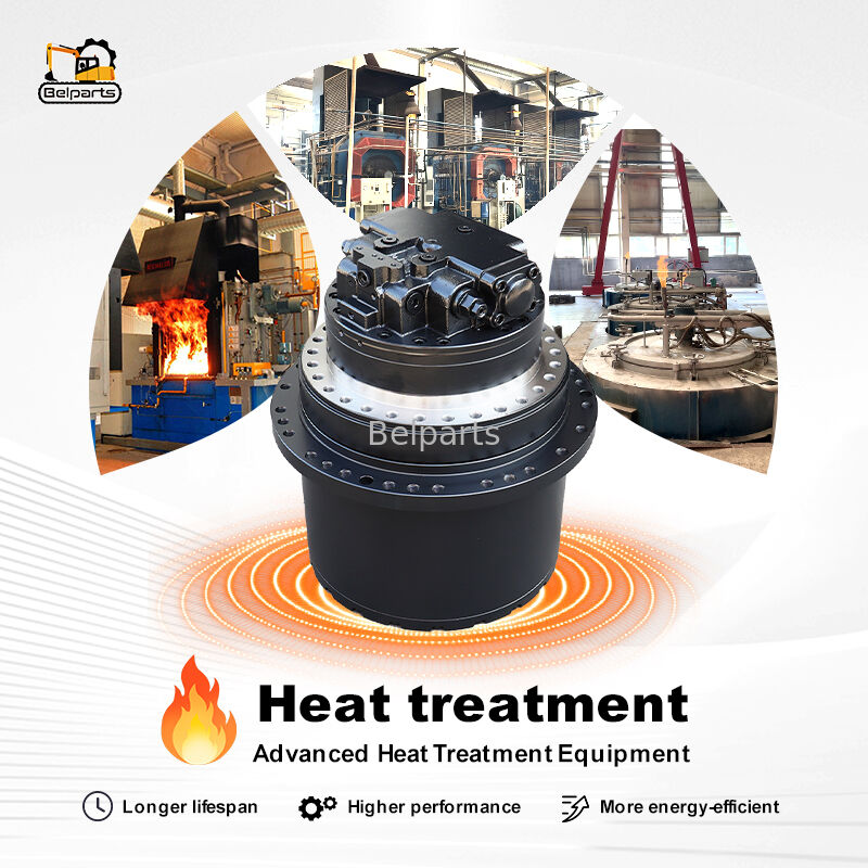 کاهش حرکت EX200-2 EX200LC-2 برای قطعات یدکی بیل مکانیکی هیتاچی 9091681 9116392 9116393 گیربکس حرکت