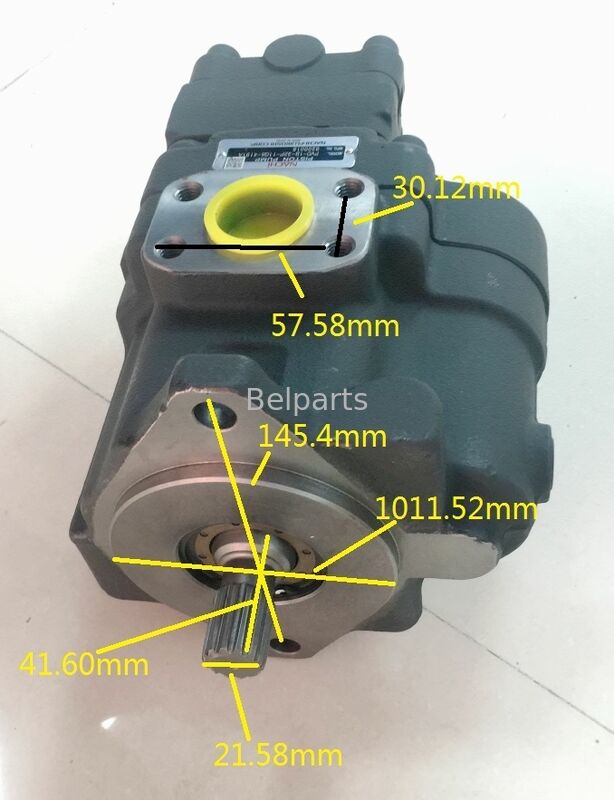 پمپ هیدرولیک ZX27U-2 ZX27U-3 ZX29U-3 ZX30UR-2 ZX30UR-3 برای قطعات مینی بیل هیت  4642385 4642386 PVD-1B-32P-11G5 پمپ اصلی پیستونی ناچی