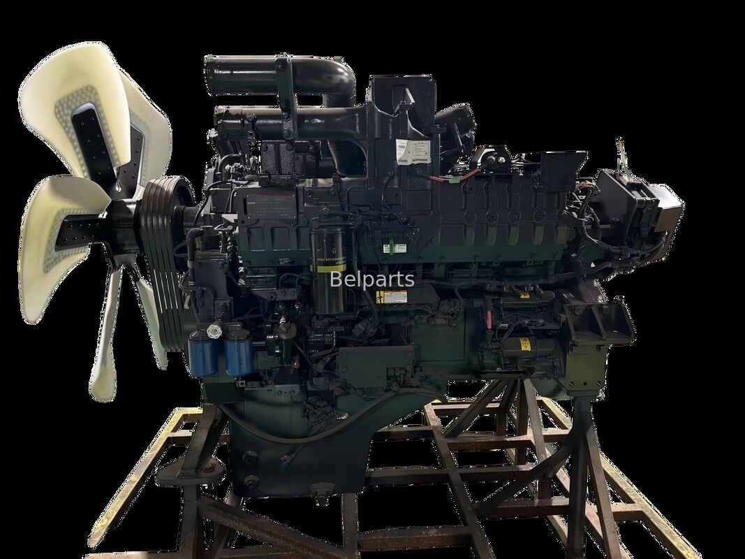 مجموعه موتور دیزل CUMMINSS SAA12V140E-3C-02 برای محفر KOMATSU PC2000-8