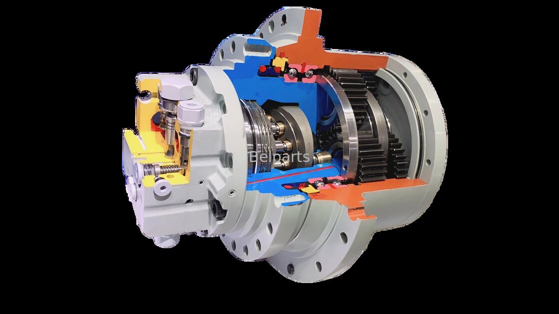 موتور گیربکس هیدرولیک نهایی برای قطعات بیل مکانیکی کومــــاتسو PC650-1 209-27-00043 209-27-00042 209-27-00041 209-27-00040