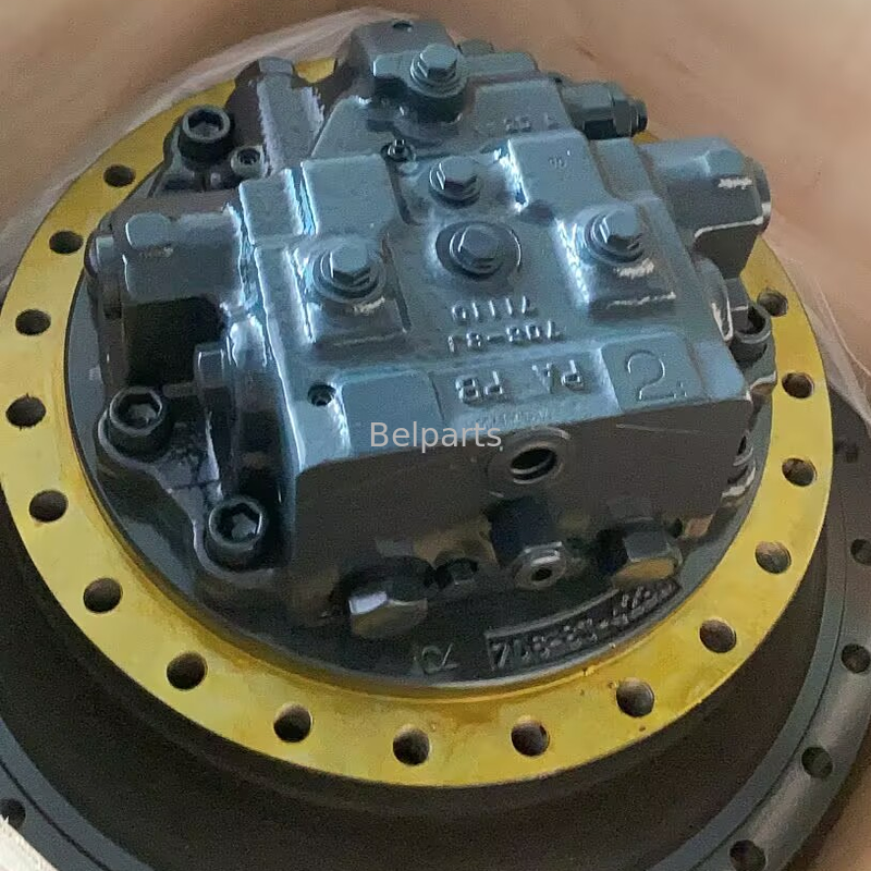 706-8J-01411 706-8J-01421 موتور مسافرتی برای KOMATSU PC450-7 PC450LC-7 PC450-8 PC450LC-8 PC490-10 PC490LC-10 قسمت بیل مکانیکی موتور مسیر هیدرولیک