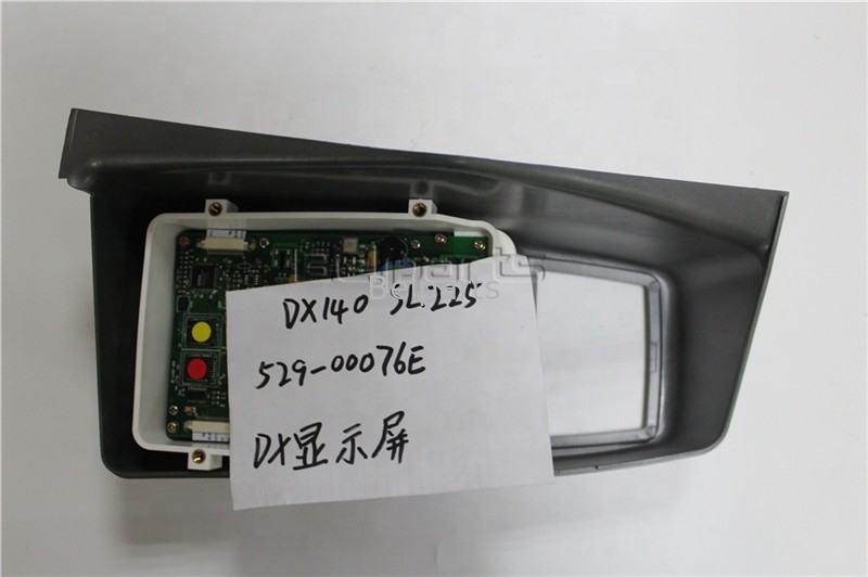 مانیتور بیل مکانیکی بیل مکانیکی DX140 خوشه صفحه نمایش SL225 مانیتور بیل مکانیکی 529-00076E