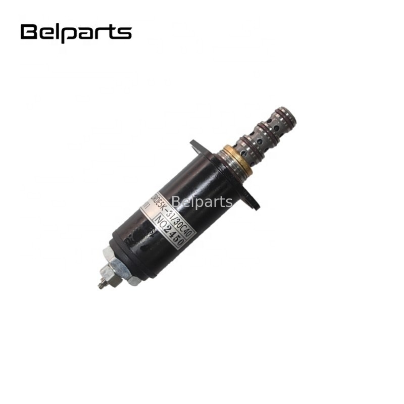 بیل مکانیکی SK200-6 SK200-8 SK200-6E SK230-6E قطعات یدکی برقی YN35V00018F2 YN35V00041F1 پمپ هیدرولیک شیر برقی
