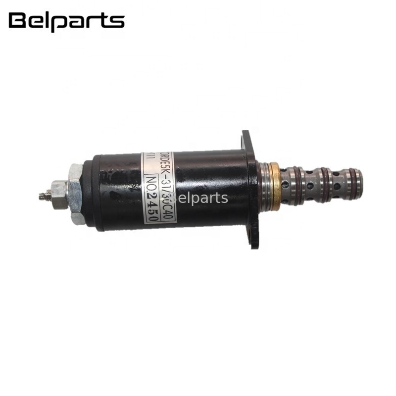 بیل مکانیکی SK200-6 SK200-8 SK200-6E SK230-6E قطعات یدکی برقی YN35V00018F2 YN35V00041F1 پمپ هیدرولیک شیر برقی