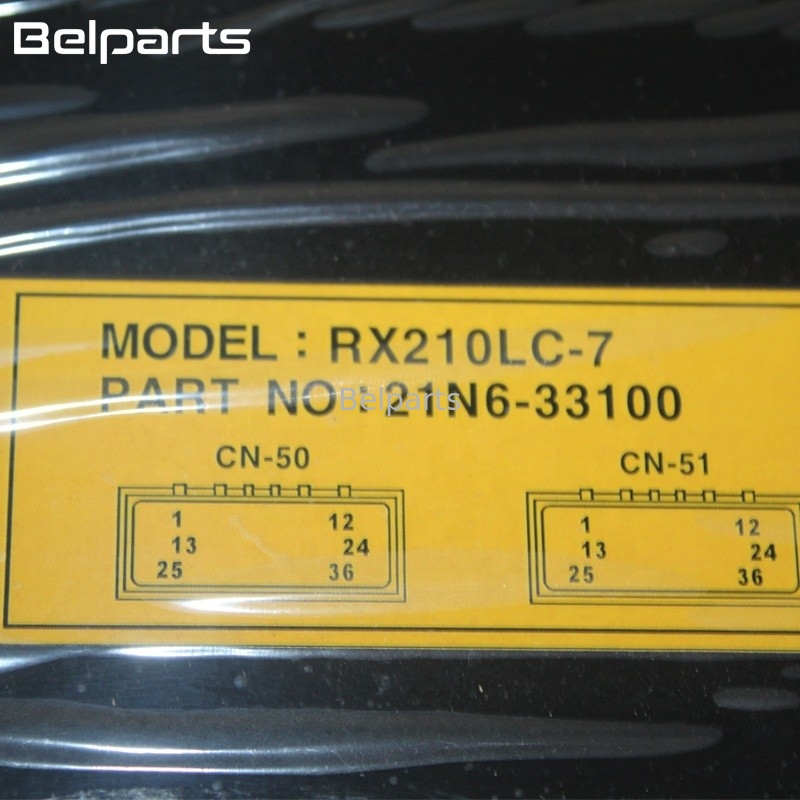 Belparts Excavator Spare Parts RX210LC-7 Excavator Controller 21N6-33100 Computer Board