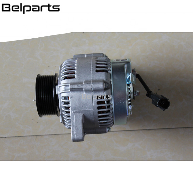 آلترناتور بیل مکانیکی Belparts PC200-7 PC200-8 PC200-6 Generator 600-861-3420 600-821-6130 101211-7960 Engine 6D107