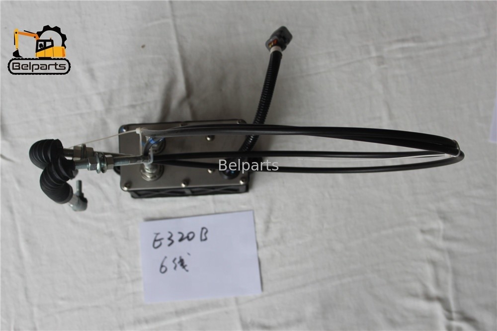 شتاب دهنده قطعات الکتریکی بیل مکانیکی E320B E312B 47-5231 119-0633 دریچه گاز با دوشاخه 6 پین برای 320B 312B
