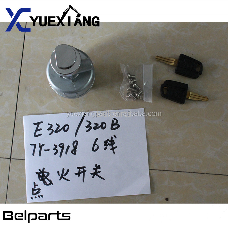 بلپارتز بیل مکانیکی 307 308C 312 320 320C برقی 6 خطی سوئیچ گروهی استارت حرارتی E320B E320C 7Y-3918 استارت جرقه زن