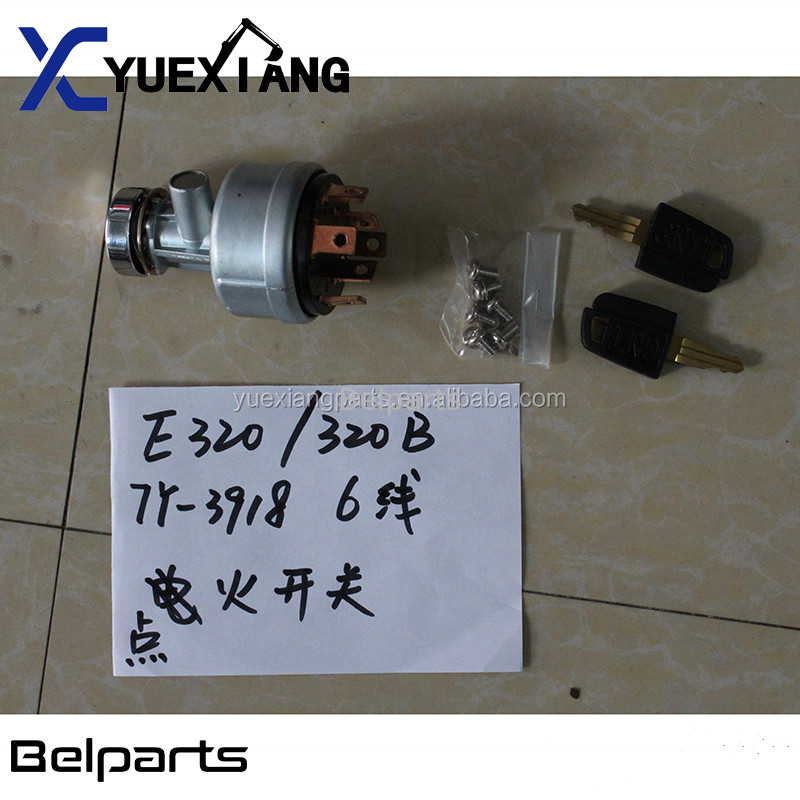 بلپارتز بیل مکانیکی 307 308C 312 320 320C برقی 6 خطی سوئیچ گروهی استارت حرارتی E320B E320C 7Y-3918 استارت جرقه زن