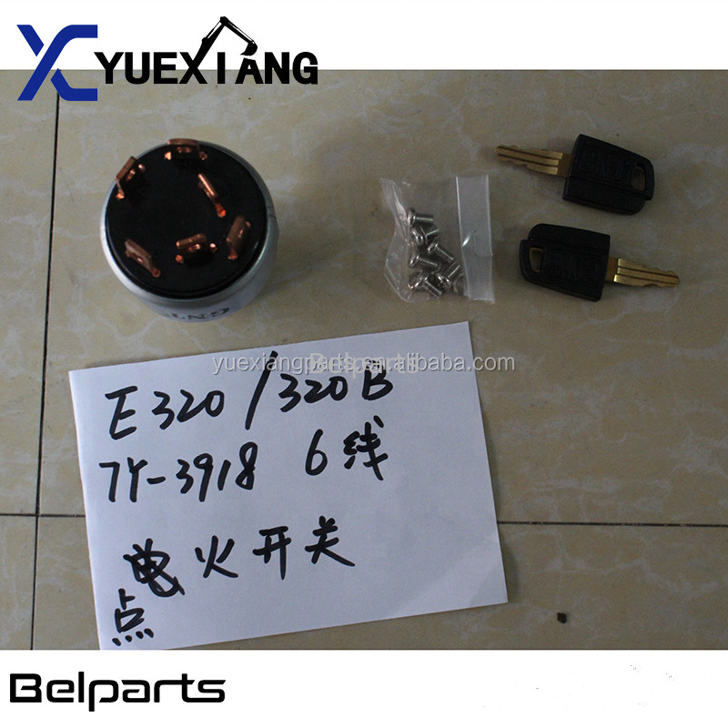 بلپارتز بیل مکانیکی 307 308C 312 320 320C برقی 6 خطی سوئیچ گروهی استارت حرارتی E320B E320C 7Y-3918 استارت جرقه زن