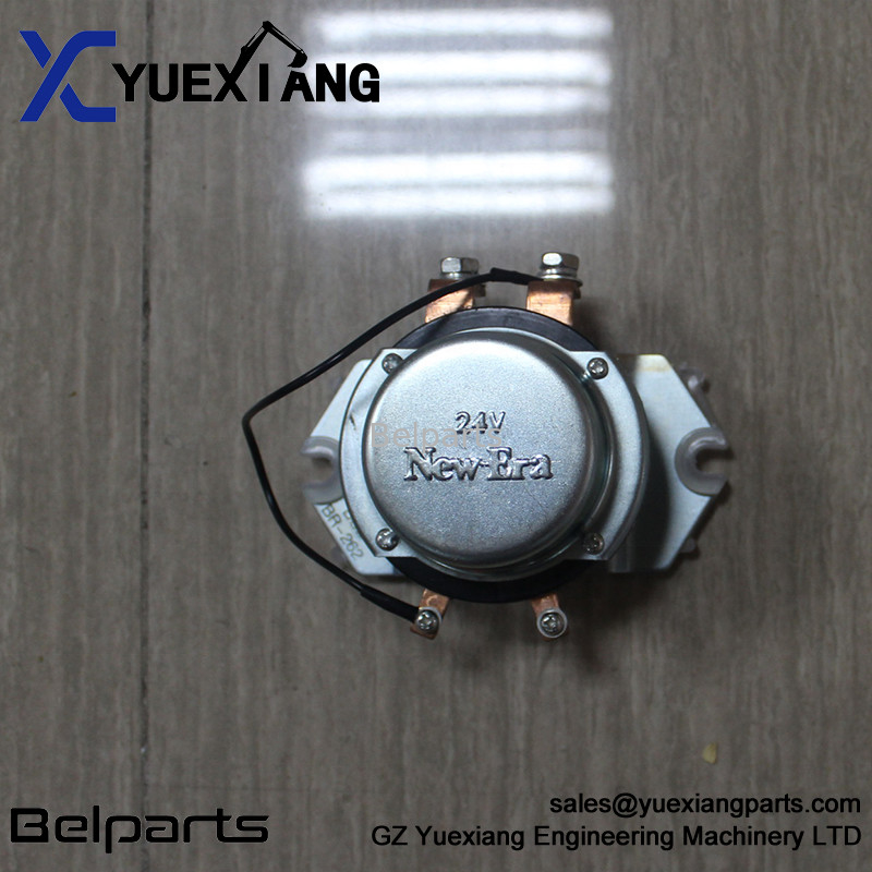 قطعات بیل مکانیکی Belparts EX60 EX120 EX200 EX300 سوئیچ رله باتری BR-266 24V 4255762 رله برقی