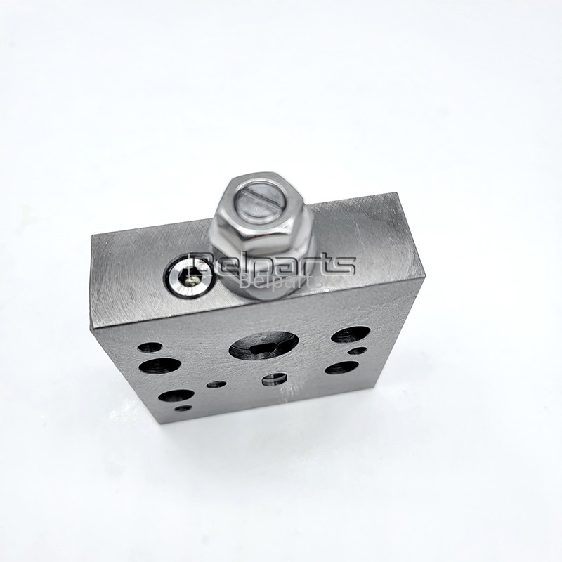 قطعات بیل مکانیکی کوچک هیدرولیک PC200-6 20Y-60-22113 شیر برقی پمپ اصلی