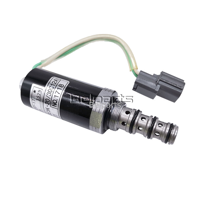 قطعات بیل مکانیکی هیدرولیک کوچک SK200-5 12A-101 12A-111 G24D12 G24Y12 شیر برقی پمپ اصلی