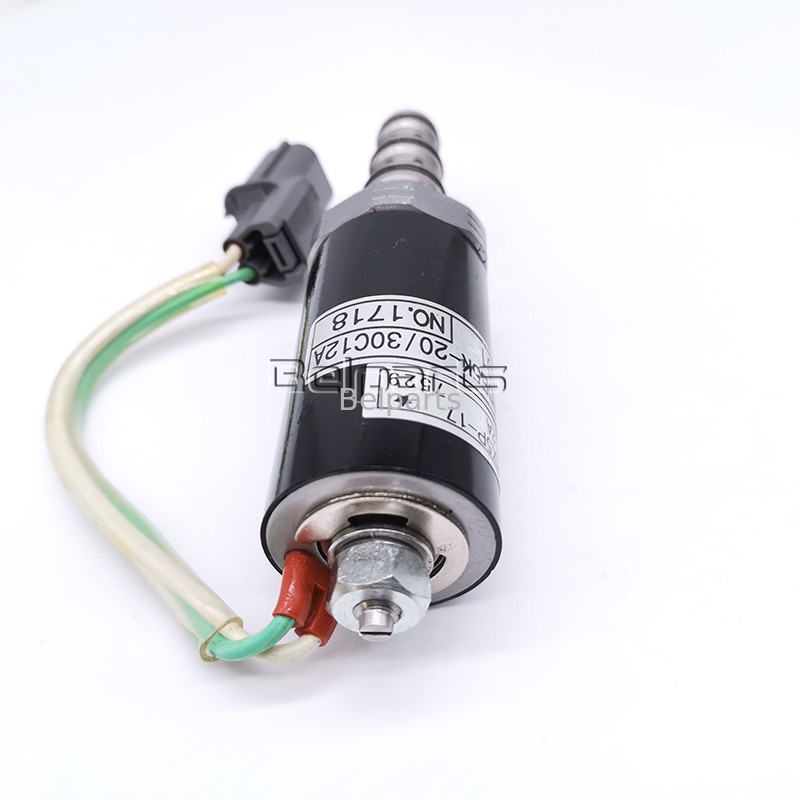 قطعات بیل مکانیکی هیدرولیک کوچک SK200-5 12A-101 12A-111 G24D12 G24Y12 شیر برقی پمپ اصلی