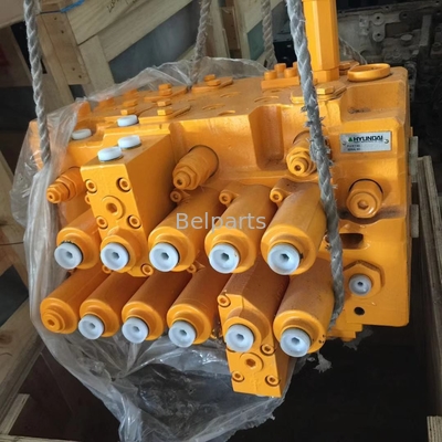 شیر کنترل اصلی هیدرولیک R210LC-7 برای قطعات یدکی بیل مکانیکی هیوندای
