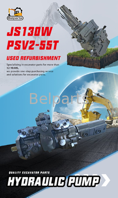 پمپ هیدرولیک Komatsu SA 1142-00012 برای حفاری های PSV2-55T JS130W