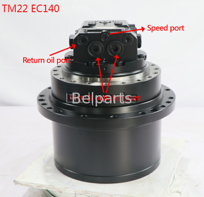TM22VC GM22VC EC140 Final Drive PC135 PC150 DH135 SK130 SK140-8 برای قطعات حفاری
