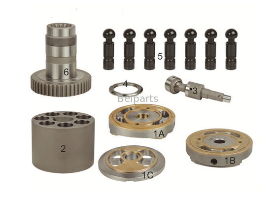 9195451 9168003 قطعات بیل هیدرولیکی برای موتور مسافرتی ZX200-1 / 6